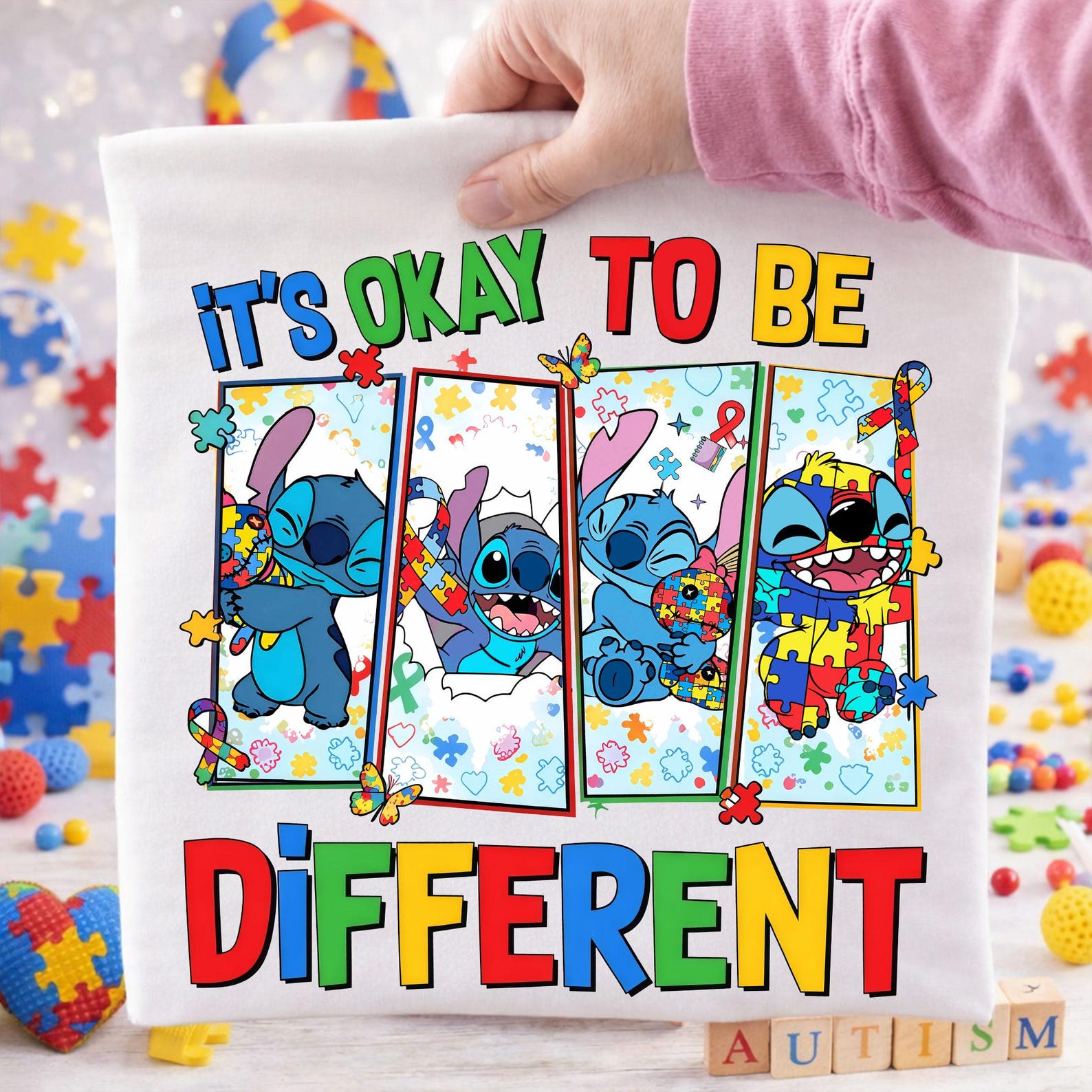 Autism Awareness Png, Autism Blue Monster Png, Its Okay to Be Different ...