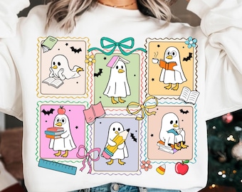 Preppy Back To School Goose Png, Silly Teacher Goose Png, Teacher Appreciation Gift, First Day Of School Png, Coquette Goose Png