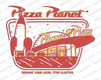 Pizza Planet Png, Lebensmittel und Getränke Png, Pizza Box Party Png, Pizza Restaurant Png, Behalte Ihre Augen Pizza Png, digitaler Download