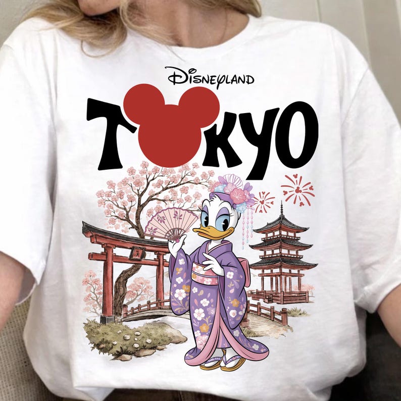 Tokyo Dis-neiland Mouse and Friends, Japan Vacation 2026 Girl Trip PNG, Digital Download image 4