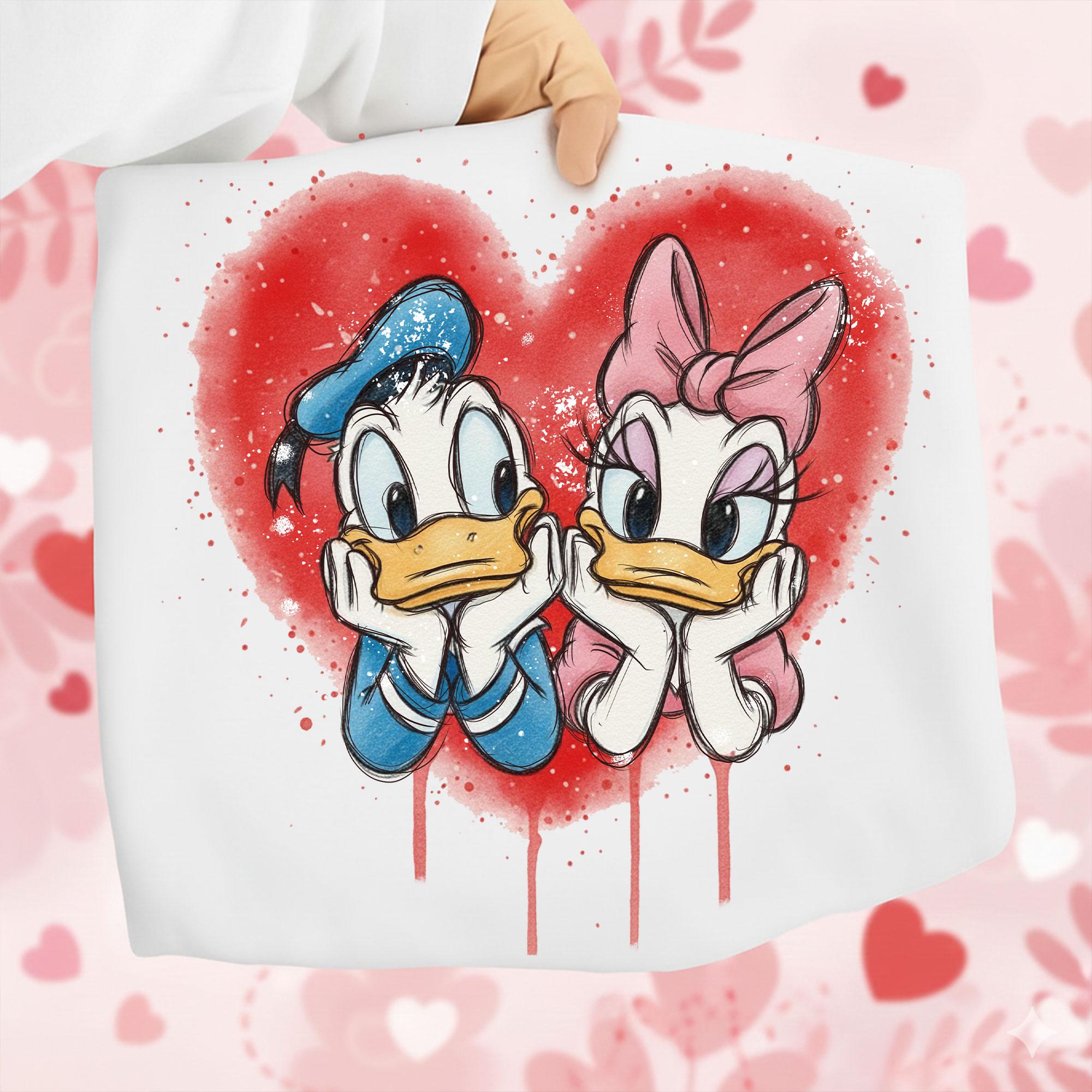 Daisy Duck Valentines Day - Etsy, image size:2000x2000