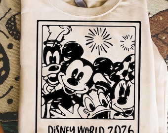 Dis-nei word 2026 Svg, Mouse and Friends SVG, Family Vacation (Digital Download)