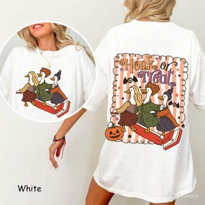 Goose Halloween PNG, Honk Or Treat Witch Goose Trio Sublimation, Funny Halloween Shirt Design, Goose Riding Vacuum Png