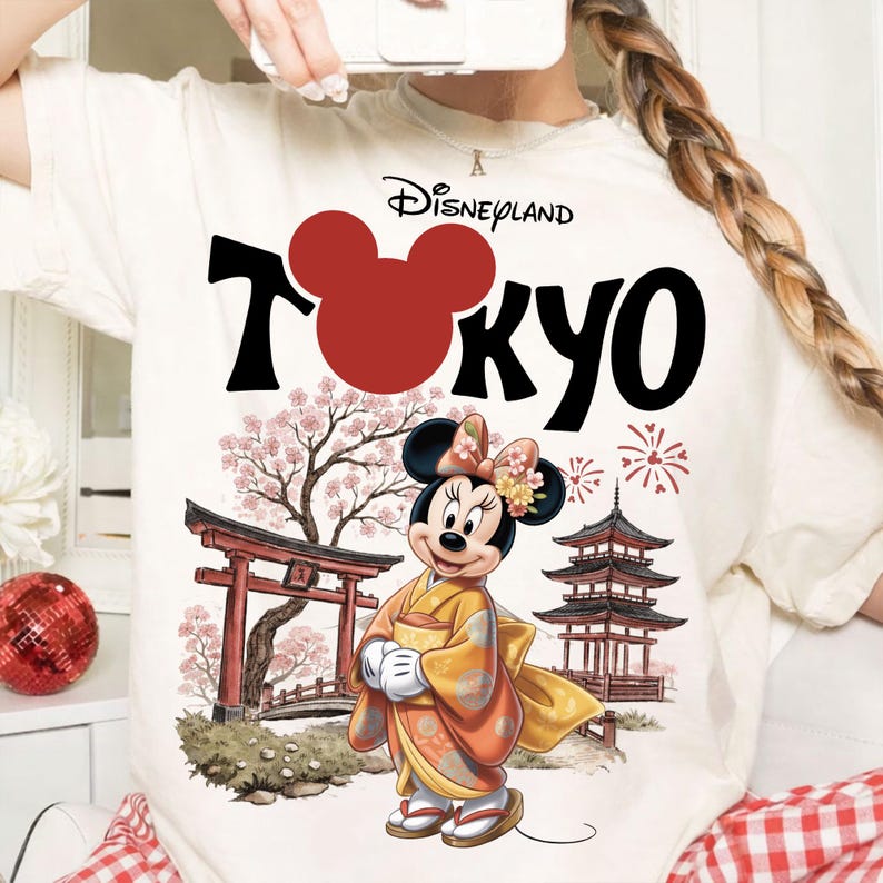Tokyo Dis-neiland Mouse and Friends, Japan Vacation 2026 Girl Trip PNG, Digital Download image 6