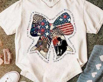 Honor The Brave Png, Memorial Day Bow Png, Patriotic Sublimation Design, Military Soldier Png, July 4th Shirt Png, American Hero Art