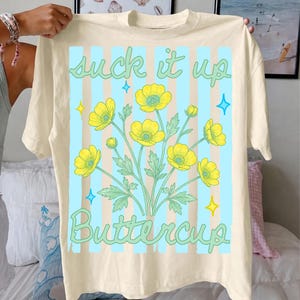 Yellow Flowers on Yellow Tshirt - Etsy