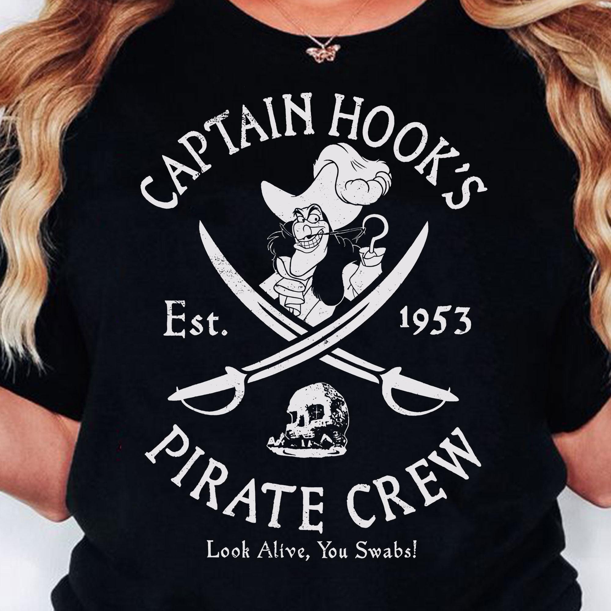 T-shirt Unisexe à Col Rond Avec Personnages De Fées Et Peter Pan - Multicolore, 100% Coton, Tailles S à XXXL
