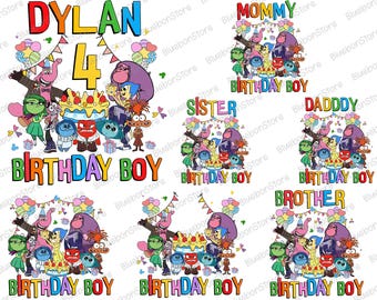 Personalization It's Okay To Feel All The Feels Png, Emotions Mental Health Png, Cartoon Emotions Friends, Family Birthday Png, Family Trip