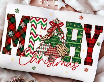 Christmas Tree Png, Merry Christmas PNG, Merry Christmas Design, Coquette Christmas Png, Christmas Girly Png, Girly Christmas Tree Png