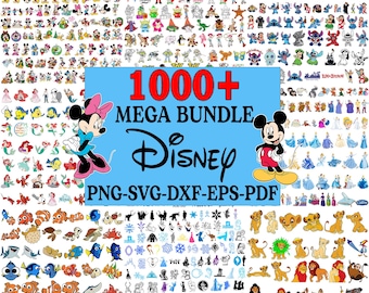 1000+ Mega Cartoon SVG Bundle, Huge Magical Craft Clipart Pack, Retro Mice And Friends Cutting Files For Ultimate Custom Merch DIY