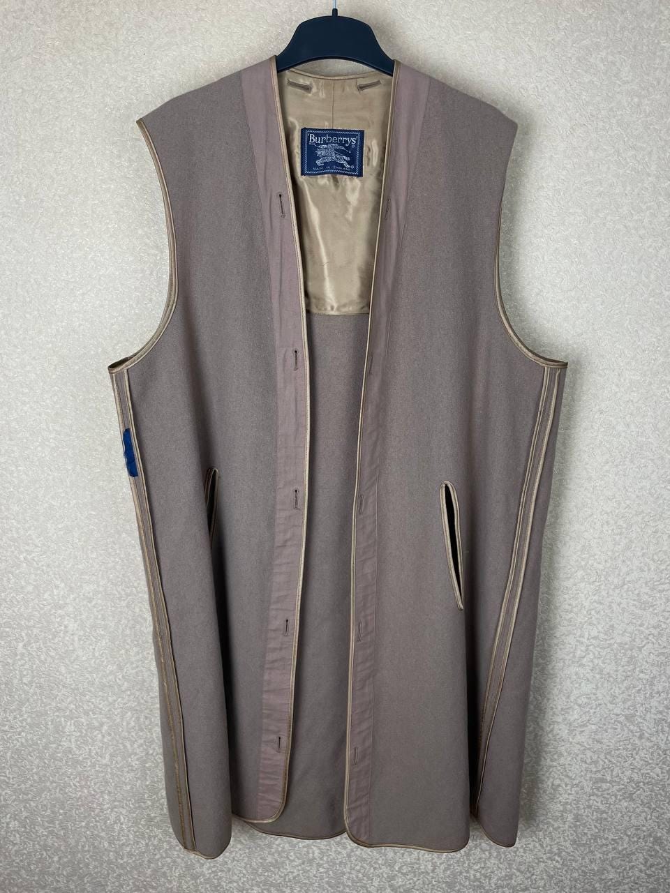 Vintage Burberry Vest - Etsy