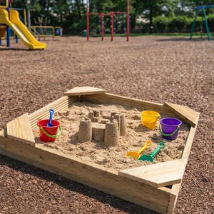 Wooden Sandpit/Mud Kitchen Frame