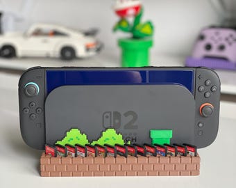 Nintendo Switch 2 Brick Dock - Cartridge Holder