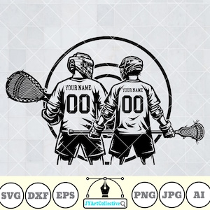 Lacrosse Goalie Svg | Lacrosse Player Svg | Lacrosse Name | Lacrosse Dad Svg | Goalie Clipart | Lacrosse Stencil | Lax Game | Lacrosse Shirt