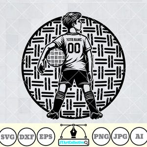 Kickball Kid Svg | Personalized Name | Kickball Player Svg | Kickball Svg | Kickball Clipart | Football Png | Kickball Shirt | Png Dxf Eps
