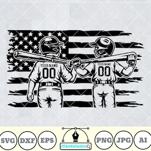 2 Baseball Kid Svg | Baseball Name | Baseball Svg | Baseball Player Svg | Baseball Team | Baseball Stencil | Baseball Shirt | Png Dxf Eps