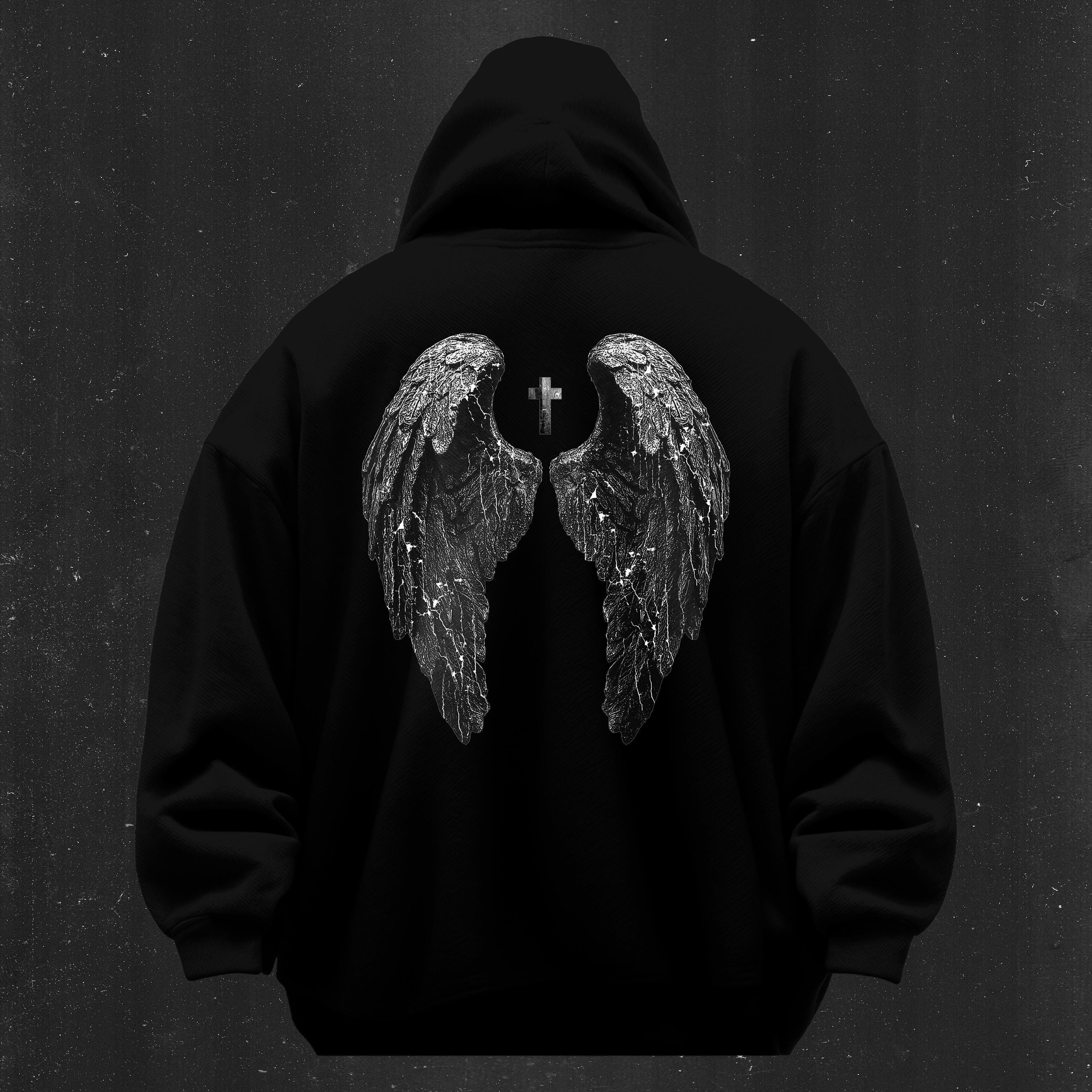 Sudadera con capucha Angel Wings Y2k, sudadera con capucha estilo