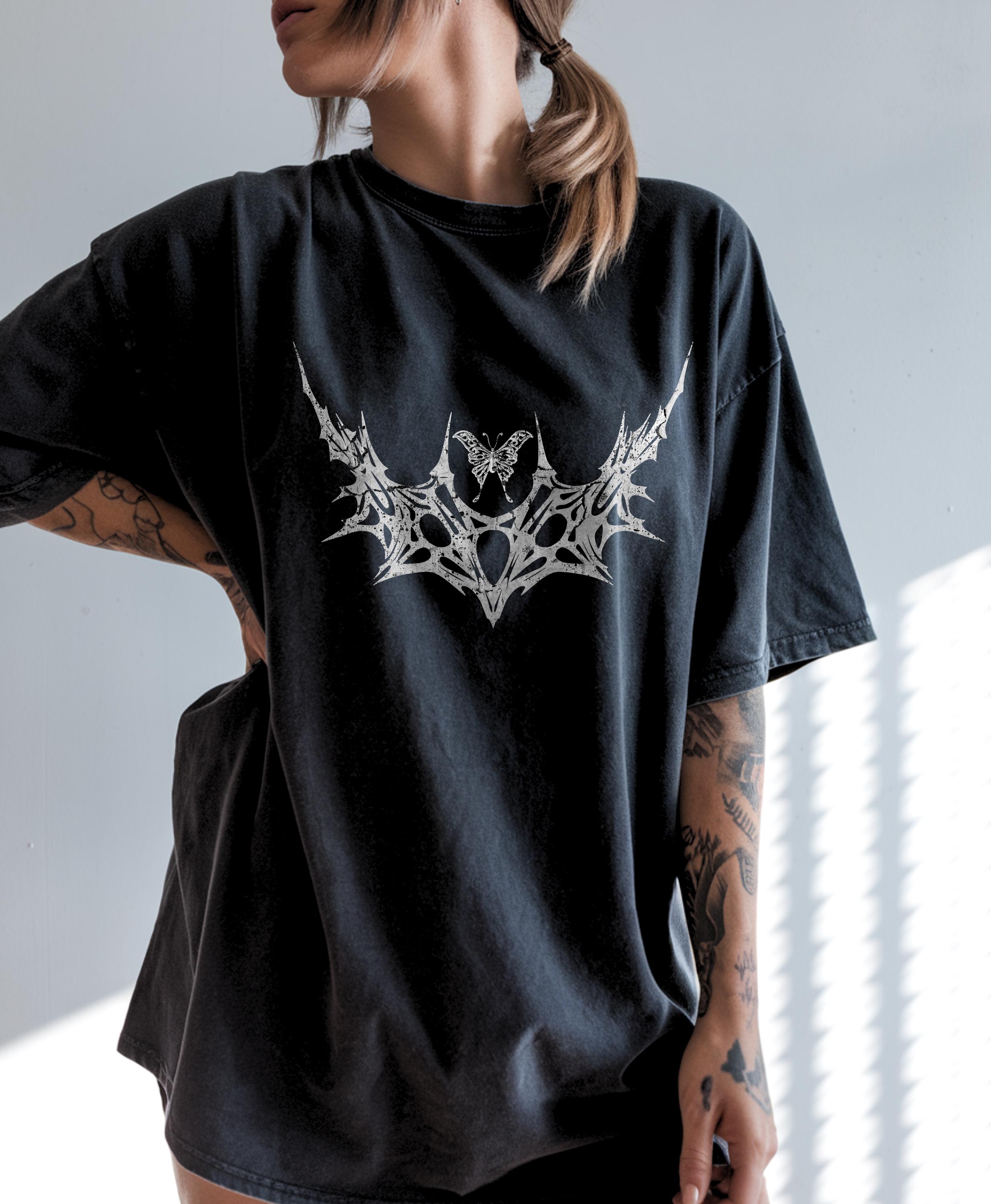 Butterfly T Shirt Y2k - Etsy