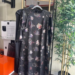 Áo Dài Lụa Xà Cừ  Long Dress Vietnamese Traditional Dress ( Included pants)