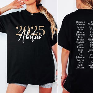 Abschluss T Shirt, T Shirt Abitur, Abi Shirt, Abi 2025, Abi Shirt bedrucken, personalisierte Abschluss  T Shirts, Geschenk Schulabschluss