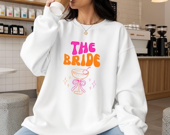 Bride sweater, hen party sweater, team bride sweater, crew, hen party, wedding, gift, bridesmaid, hen party women, group, engagement