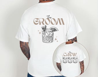 JGA Shirt Herren, Männer, Junggesellenabschied, Bräutigam, Team, Crew, Groom, Gruppenshirt, lustiges JGA Shirt, witzig, cool, JGA Herren