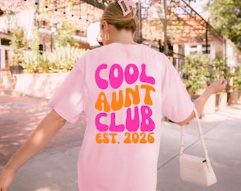 Asking to be a godmother, Cool Aunt Club shirt, Will you be my godmother, Godmother gift, Asking to be a christening godmother, Announcing a pregnancy
