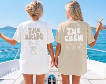 JGA T-Shirt, Junggesellenabschied Shirts, JGA Shirts beige, Bride, Team, Braut Shirt, JGA Frauen, Gruppenshirt, Hochzeit Shirt, Brautparty