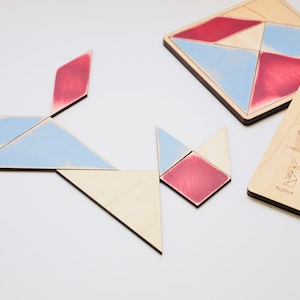 Tangram Puzzle Laser File