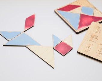 Tangram Puzzle Laser File