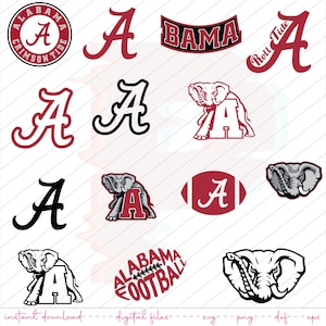 Alabama svg png bundle, Roll tide svg, Alabama football svg, Alabama sign svg, Instant Digital Download