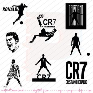 CR7 Svg Png, Ronaldo Svg, Cristiano Ronaldo Svg, Ronaldo Png, Cr7 Goat Svg, Goat Svg, Goat Png, Cr7 Silhouette, Cr7 vector, Ronaldo Svg File