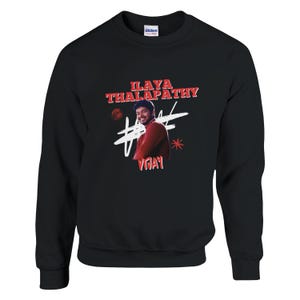 Vintage Vijay Sweatshirt, Tamil Sweatshirt, Tamil Film, Tamil Kino, Tamil Geschenkidee, einzigartige Tamilisch Geschenkidee, Indisch