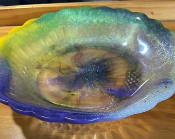 Resin Multicolor Bowl