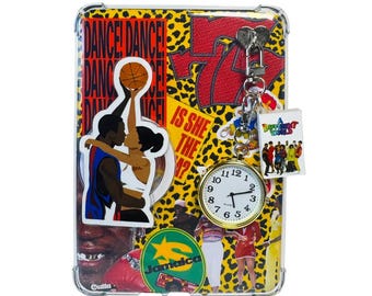 Amapola inspirada en el amor y el baloncesto de Quincy + Monica (Soporte Magsafe para teléfono)