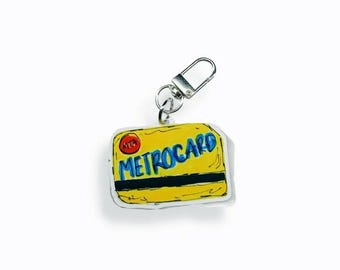 Charm de Metro Card