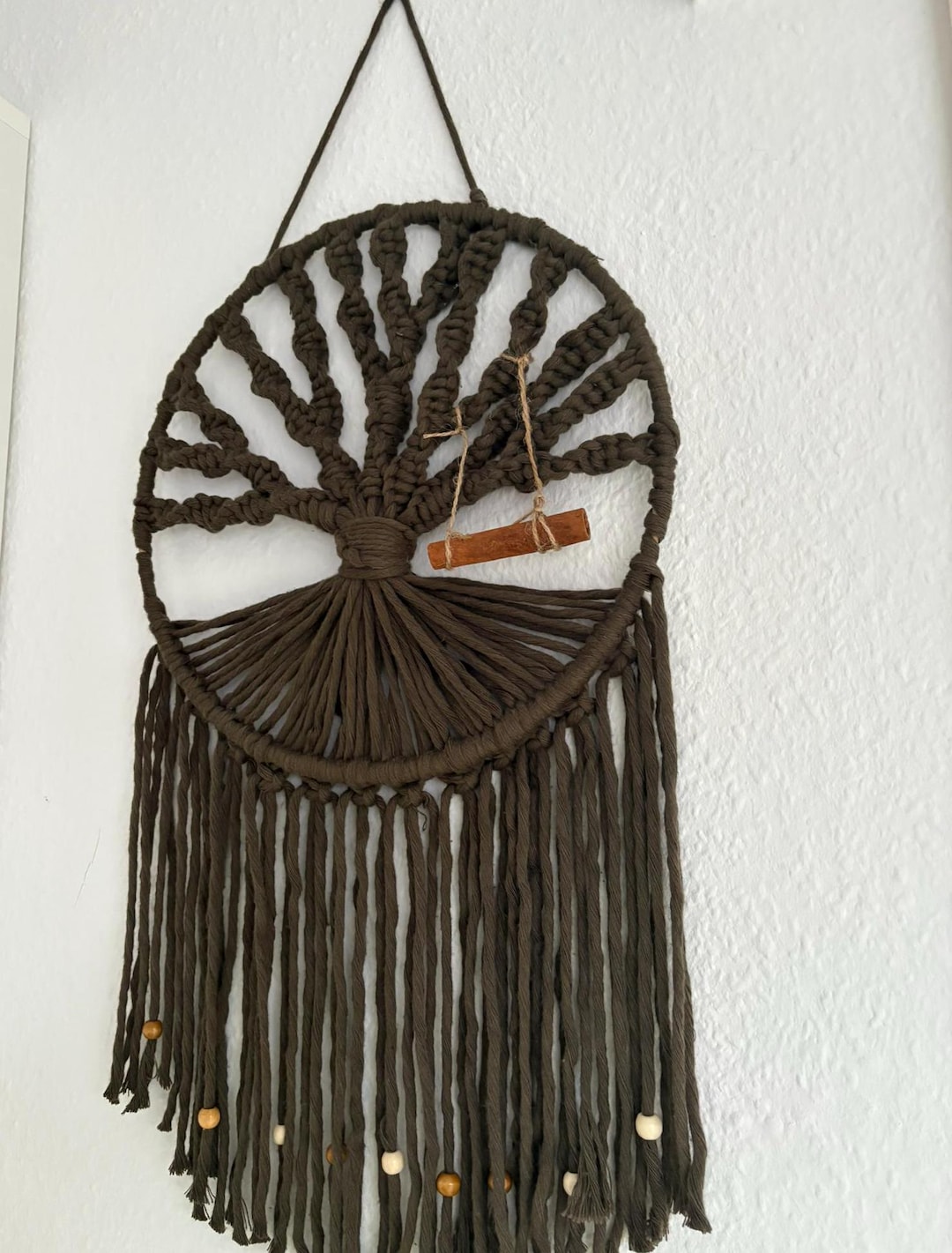 Macrame Tree of Life Wall Hanging – Handmade Boho Wall Art | Woven ...