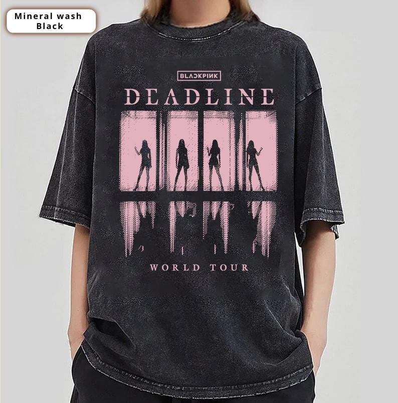 Comfort Colors® BlackPink Shirt, Born Pink shirt, Kpop Fan Tee, Kpop Merch Shirt, Blackpink World Tour tee, Concert Outfit Fan Shirt, PSD219