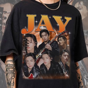 Comfort Colors® Limited Retro Jay 90s Shirt, Enhypen Fan Tees, Jay Vintage Shirt, Walk The Line World Tour 2025, Kpop Merch Gift PSD357