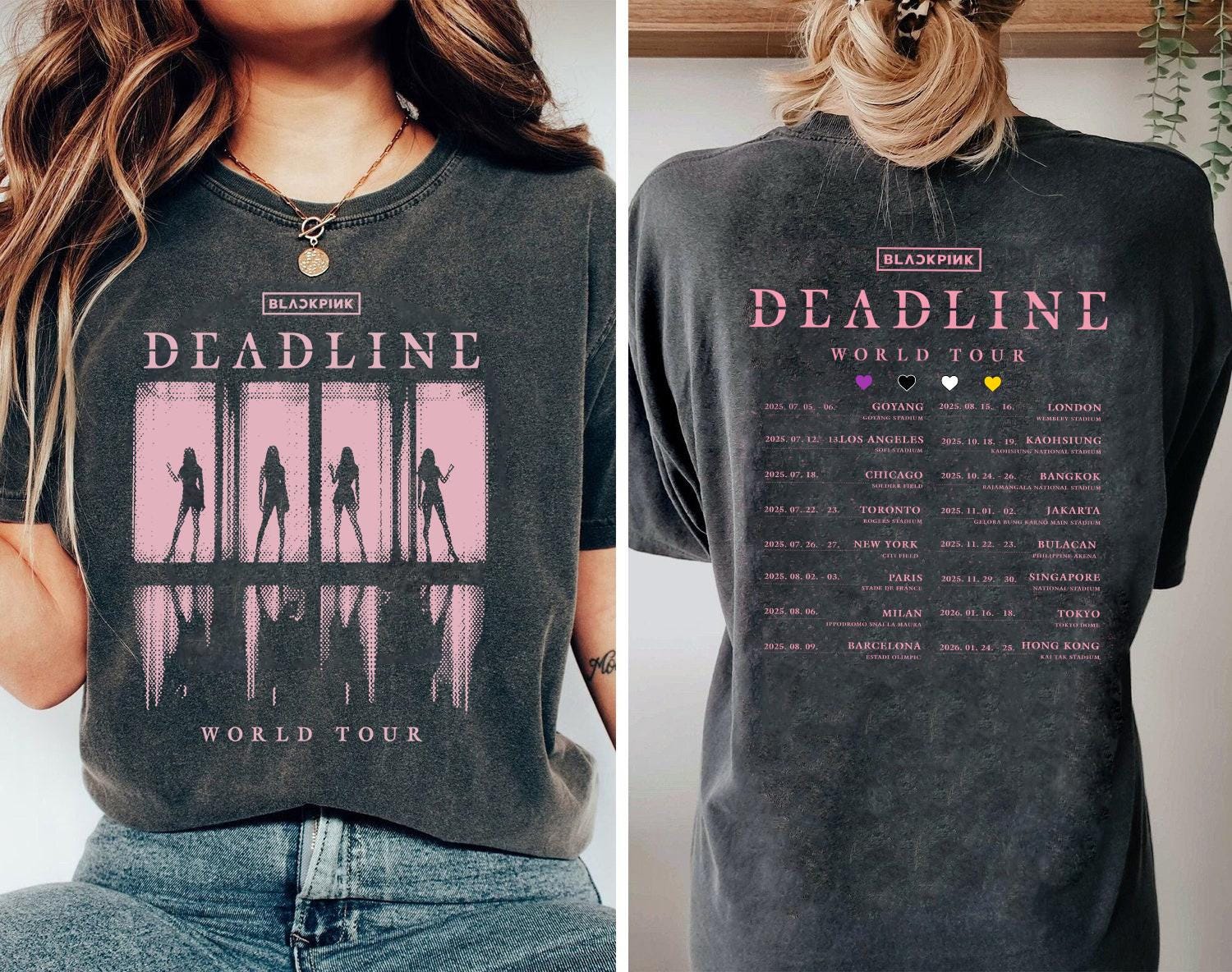 【新品未使用】BLACKPINK ソウルコン限定 Tシャツ BLACKPINK World tour in Seoul Tシャツ ソウルコン - メルカリ