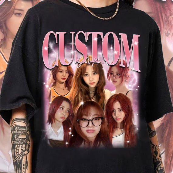 Comfort Colors® CUSTOM YOUR Own Kpop Shirt Idea Here, Custom Kpop Bootleg 90s Tee for her, Insert Your Design, Personalized shirt, PSDD14.C