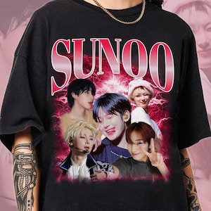 Comfort Colors® Limited Retro Sunoo 90s Shirt, Enhypen Fan Tees, Sunoo Vintage Shirt, Walk The Line World Tour 2025, Kpop Merch Gift PSD363