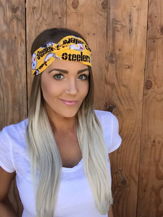 Pittsburgh Steelers Pinup Style Turban Headband Hair Band Etsy
