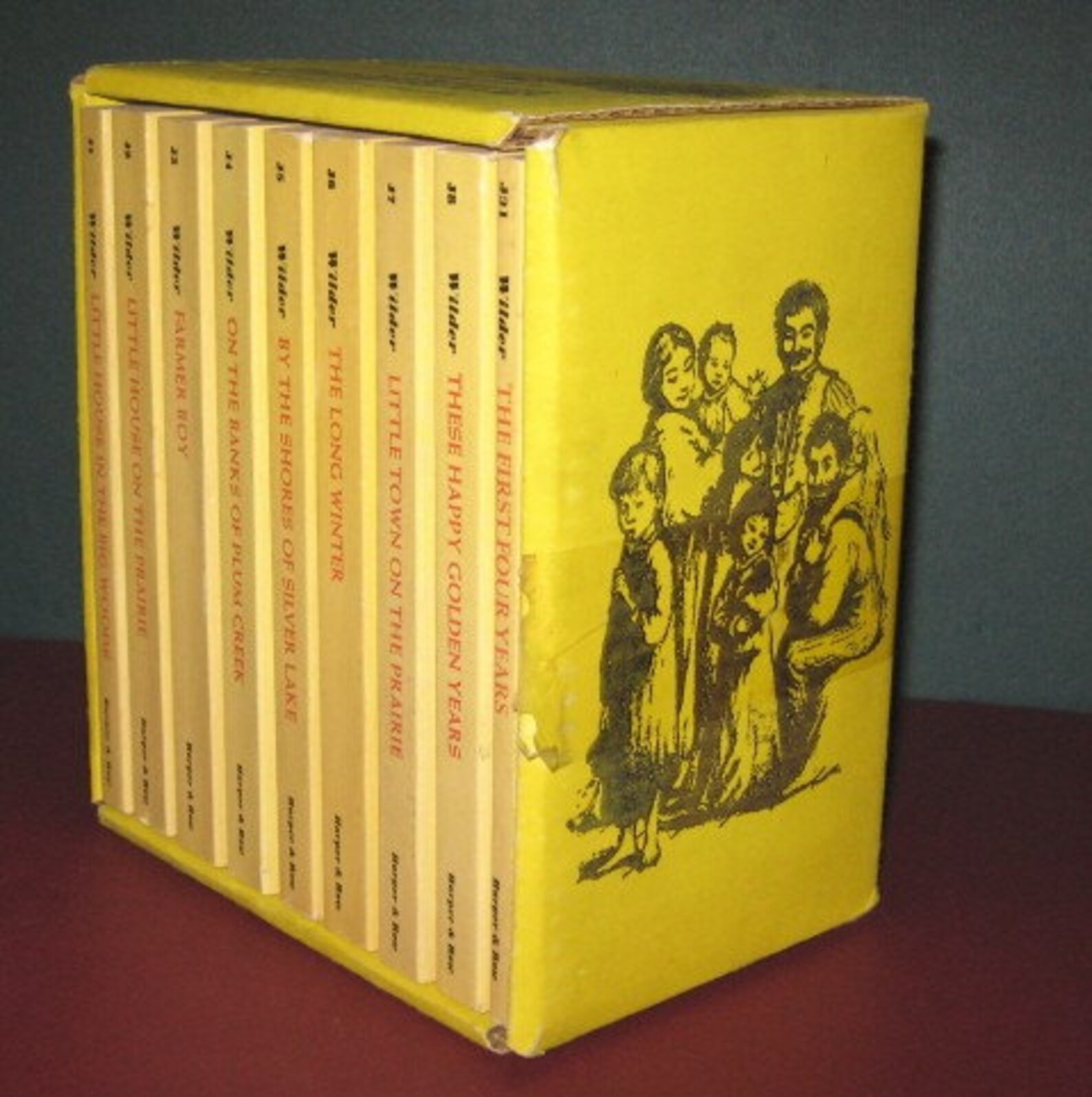 Boxed Complete Set of Laura Ingalls Wilder's Little Etsy