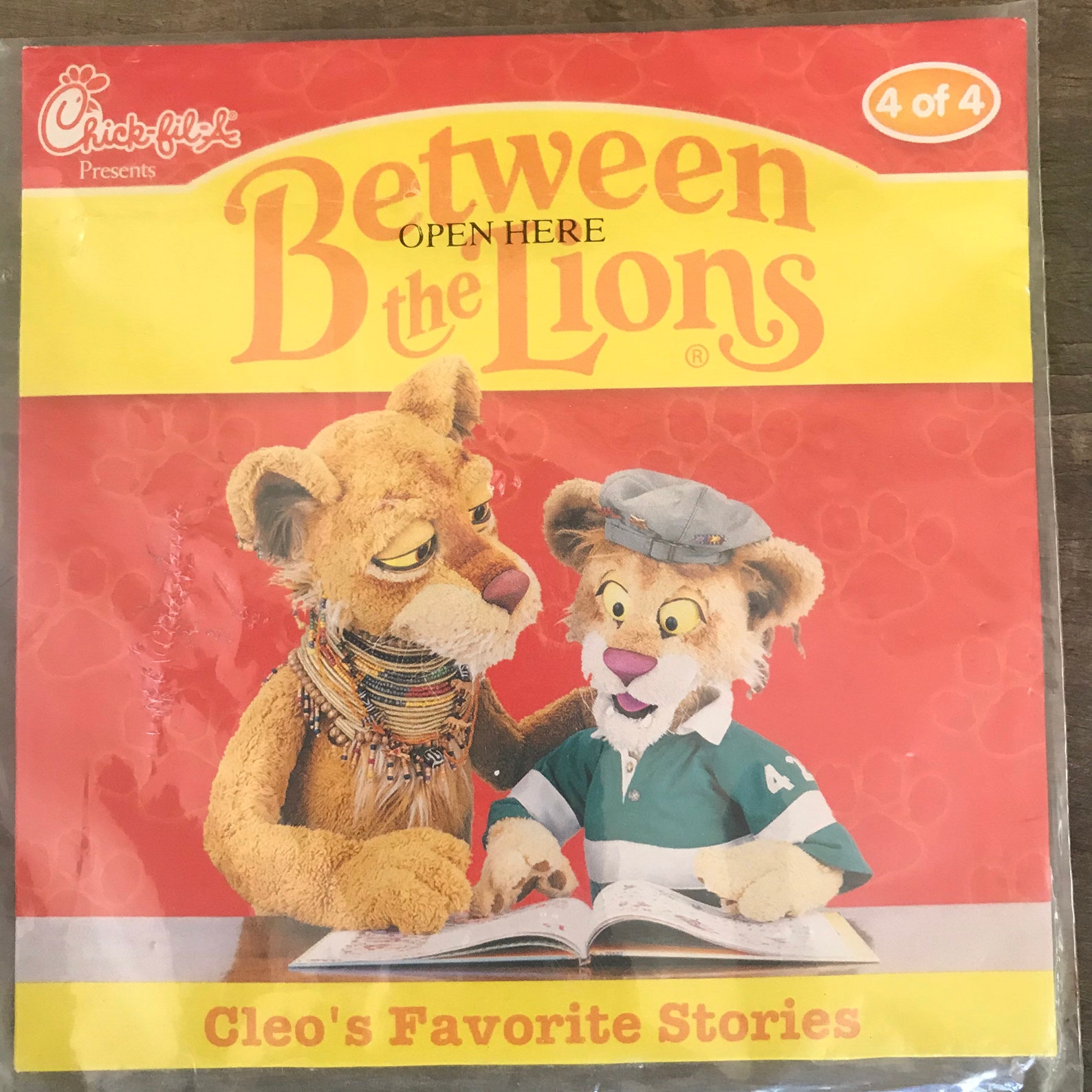 Between The Lions Earl's Too Cool When I Was Five Between the Lions CD Cleo's Favorite Stories Chik Fil a - Etsy