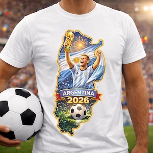 Argentina World Cup Champions Shirt - Etsy