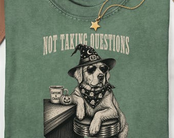 Halloween Ghost Dog Shirt, Funny Witch Dog Shirt, Pumpkin Dog Graphic Tee, Spooky Dog Lover Gift, Funny Fall Halloween Shirt