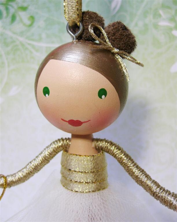 RESERVED for alicersu Clothespin Doll Christmas Tree Etsy