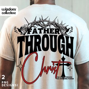 Man of God PNG: Retro Christian Father&#39;s Day Design (Digital Download