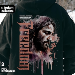 Man of God PNG Design - Christian Faith PNG for Shirt, Retro Religious PNG, Easter God Gift, Jesus Digital Download for Men